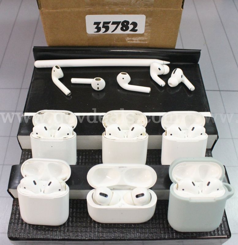 (6) Sets of Apple Air Pods/etc., Approximately 1 lb., #35782