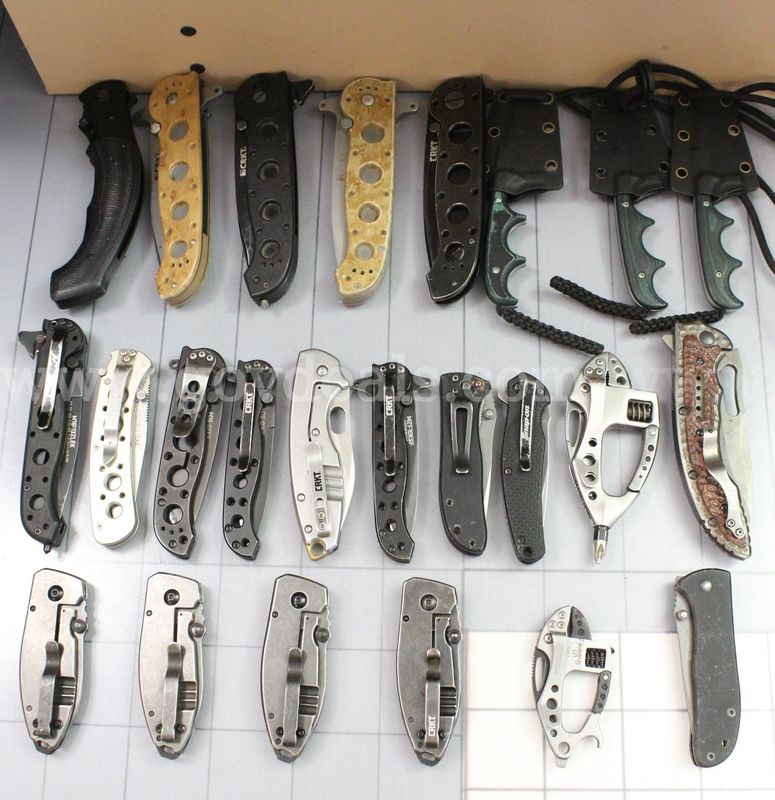 Approximately 6 lbs. of Assorted CRKT Knives, #36538