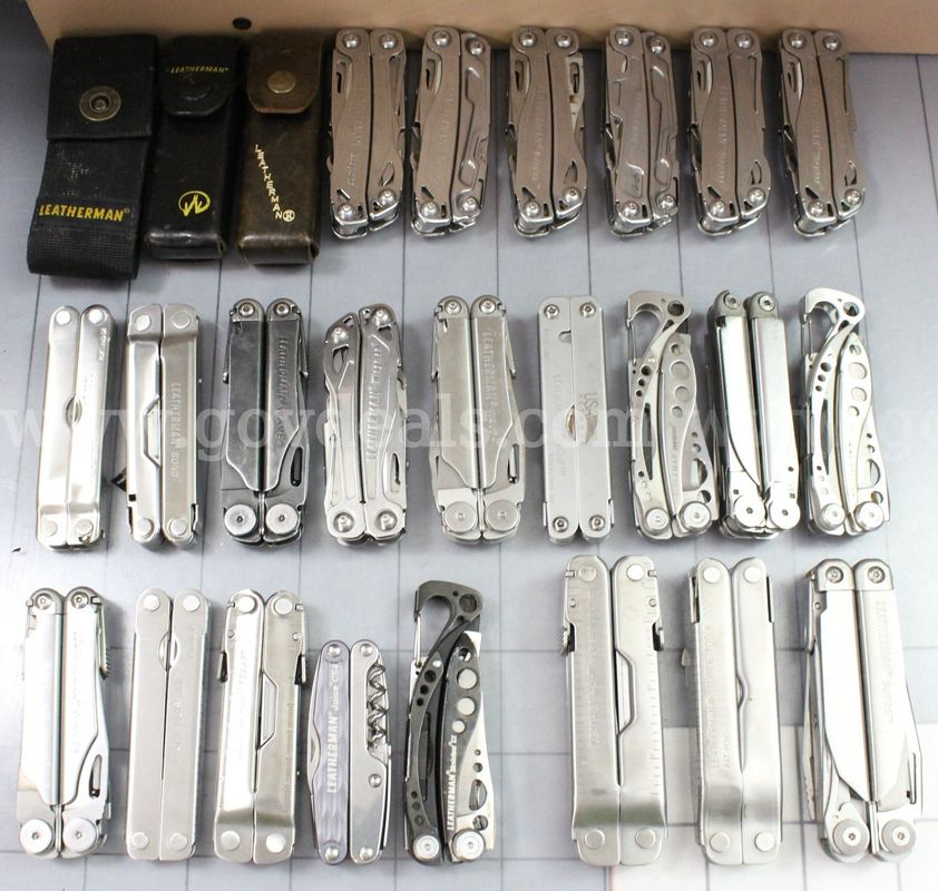 Approximately 10 lbs. of Assorted Leatherman Multi-tools, #36551