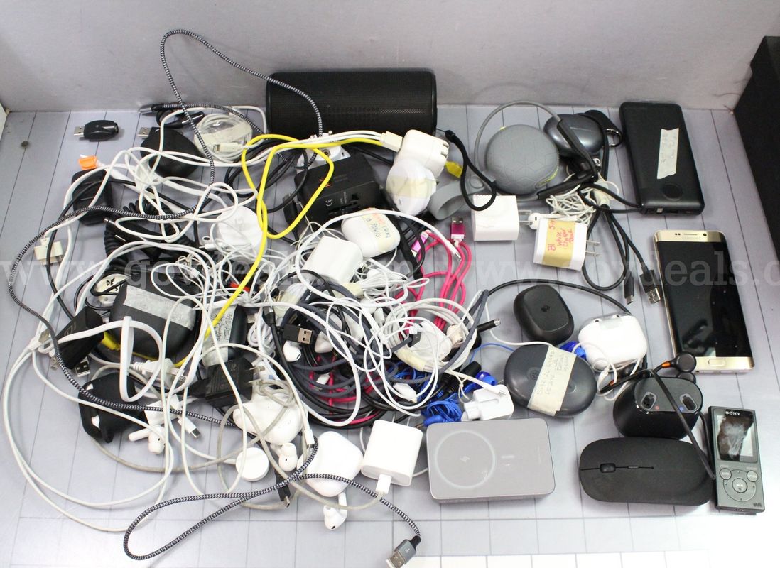 Approximately 8 lbs. of Assorted Electronics/etc., #36090