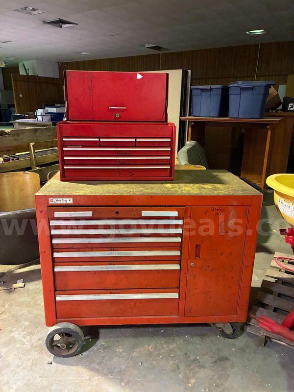 7 Drawer Toolbox with top hutch