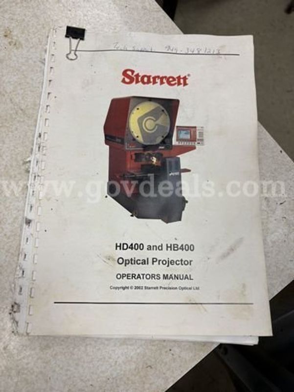 Optical Projector/Comparater(225907 TM)