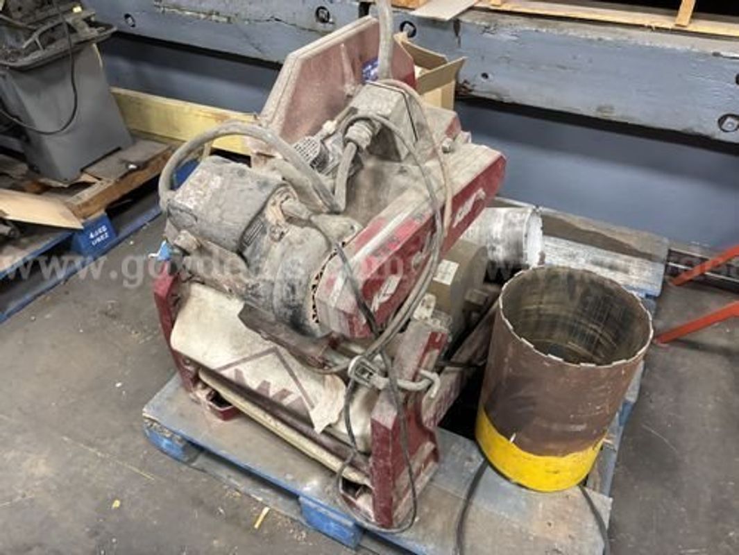 Wacker Corp Gas Powered Tamp & Red MK Diamond Brick Saw (226726 NM)