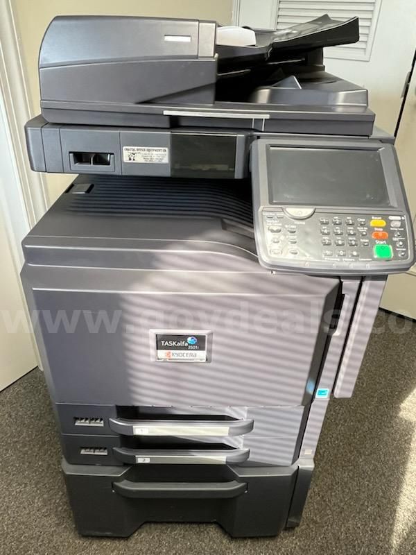 KYOCERA TASKALFA 3601i OFFICE PRINTER COPIES FAXES SCANS BLACK/WHITE