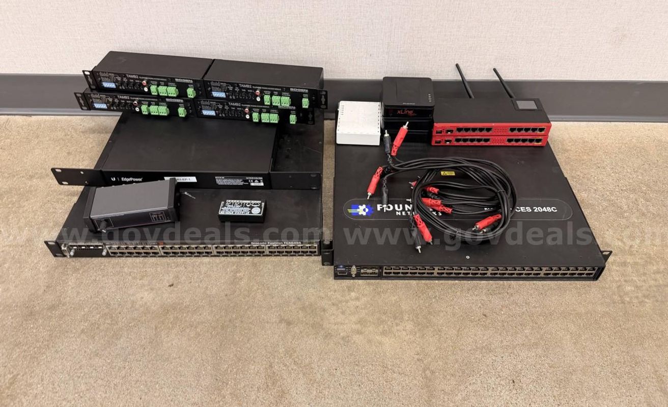 LOT OF ELECTRONIC AND COMMUNICATION EQUIPMENT