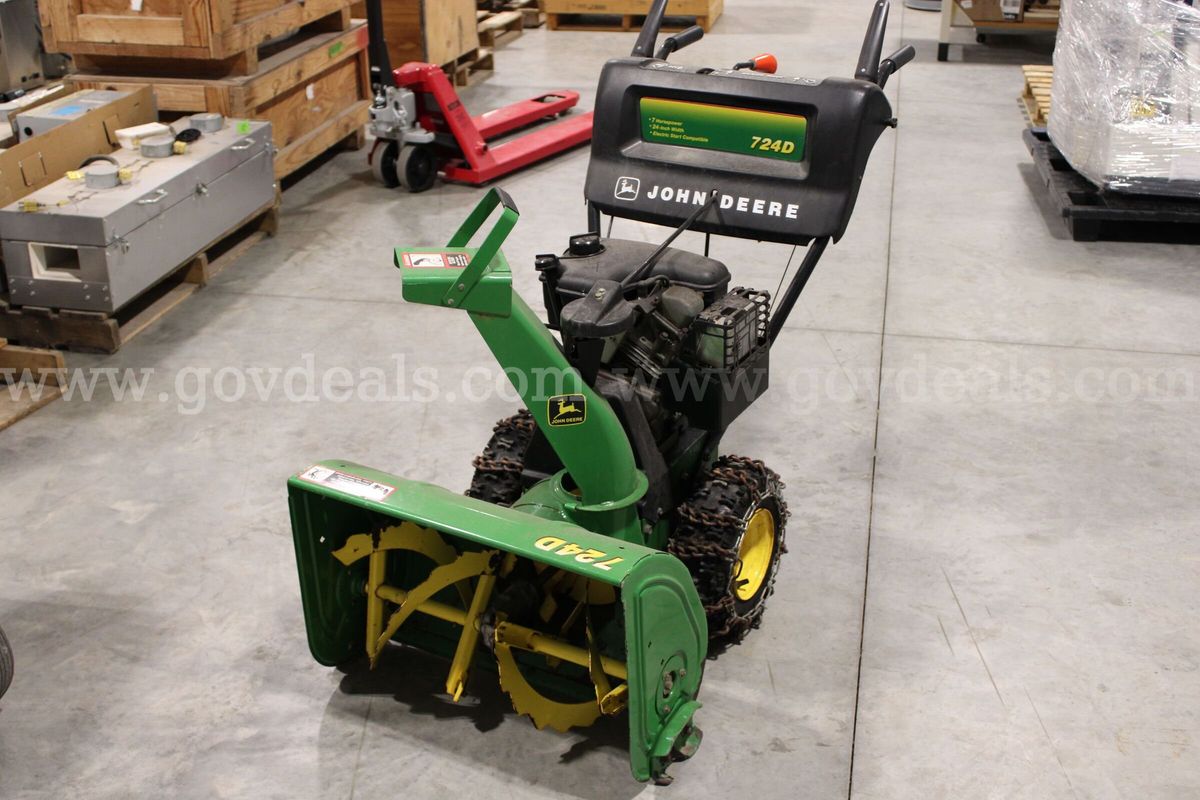 John Deere 724D Two-Stage Snowblower