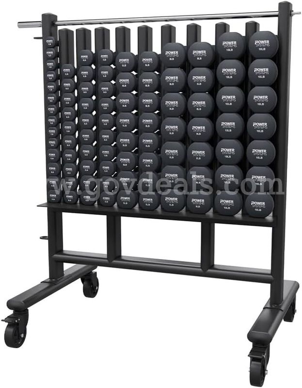 Dumbbell Rack and stretch band holder