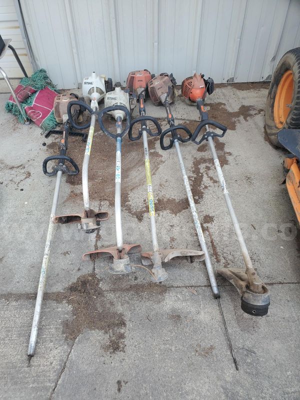 Lot of six (6) string trimmers Stihl Pro Ecco