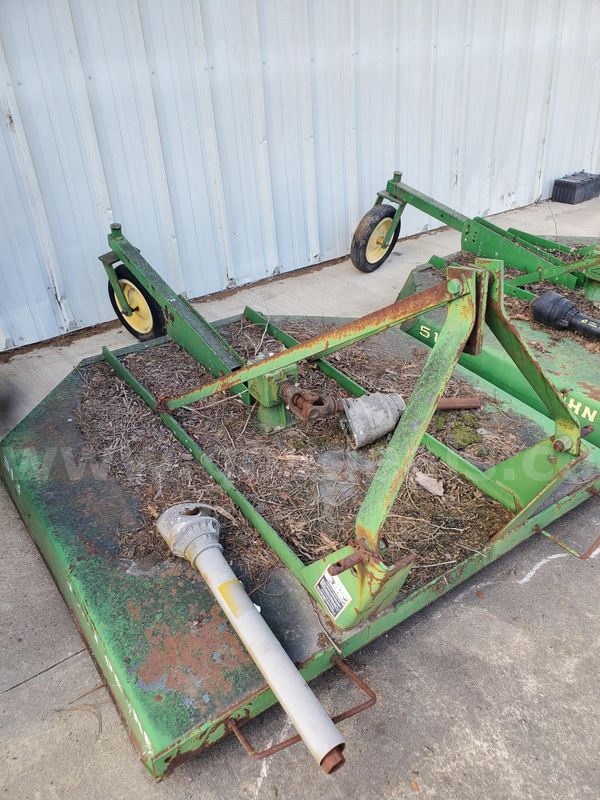 John Deere 513 Bush hog #1
