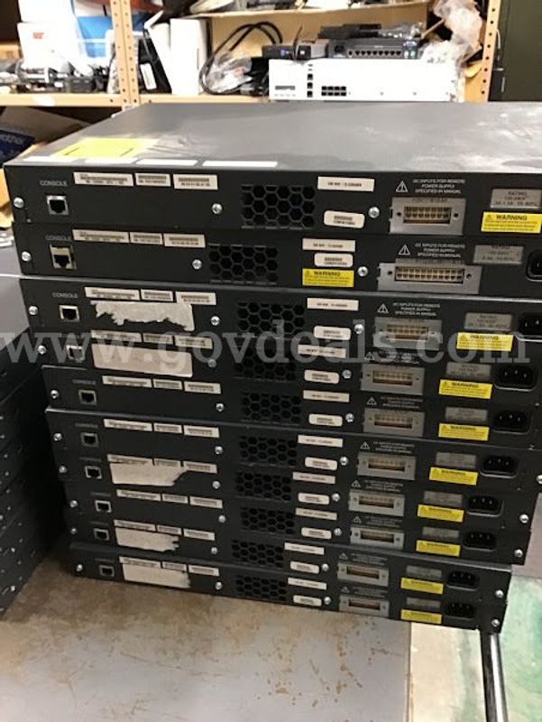 A Lot of Network Equipment