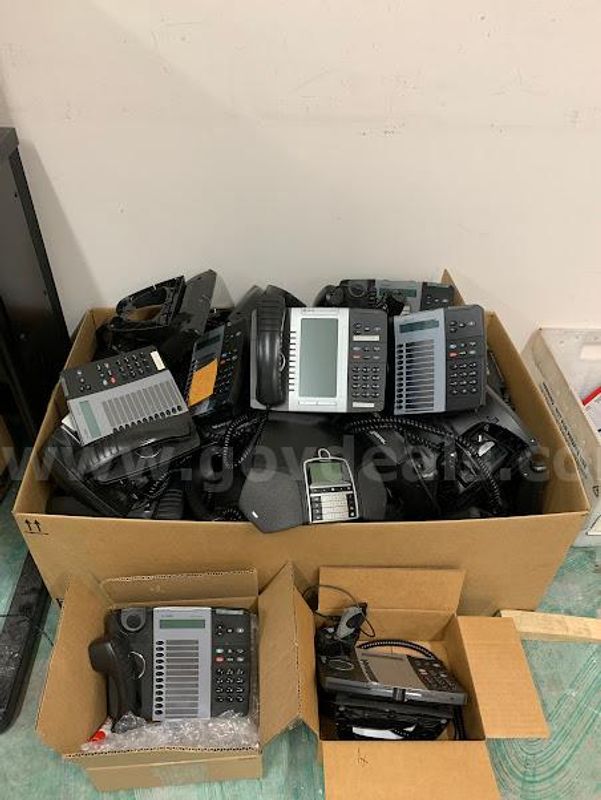 A Lot of Mitel Phones