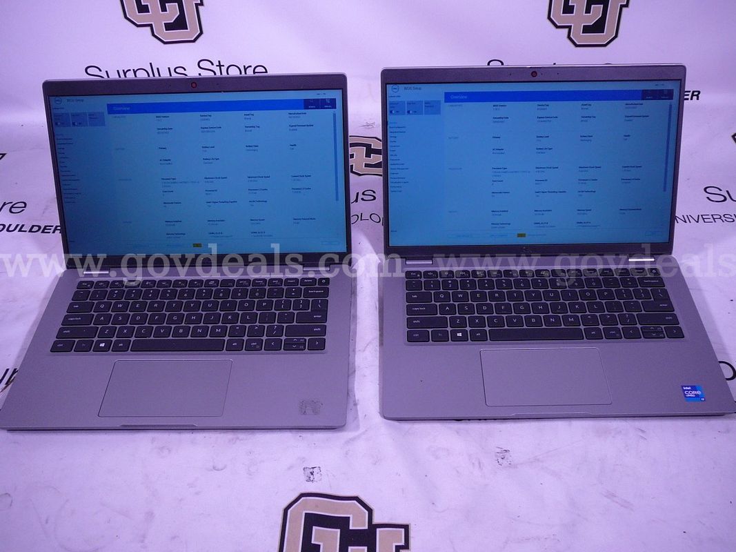 Lot of 2 Dell latitude 5420 Laptop PCs