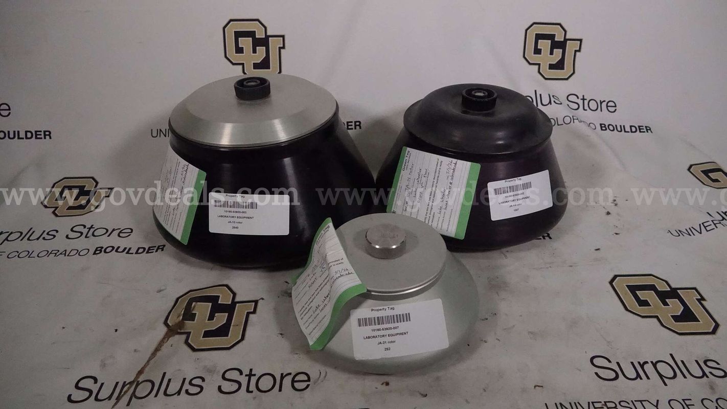 Lot of 3 Rotors, JA-14 Rotor, JA-10 Rotor, JA-21 Rotor