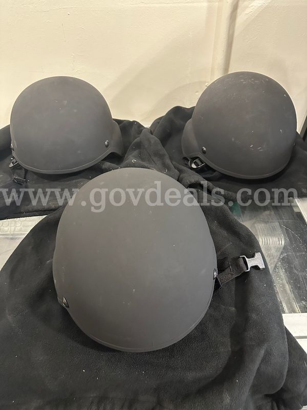 3 Protech Tactical Helmets