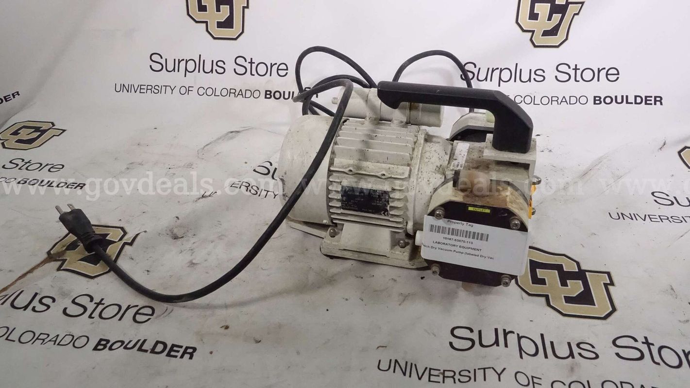Welch Dry Vacuum Pump, AC 1 PH-MTR