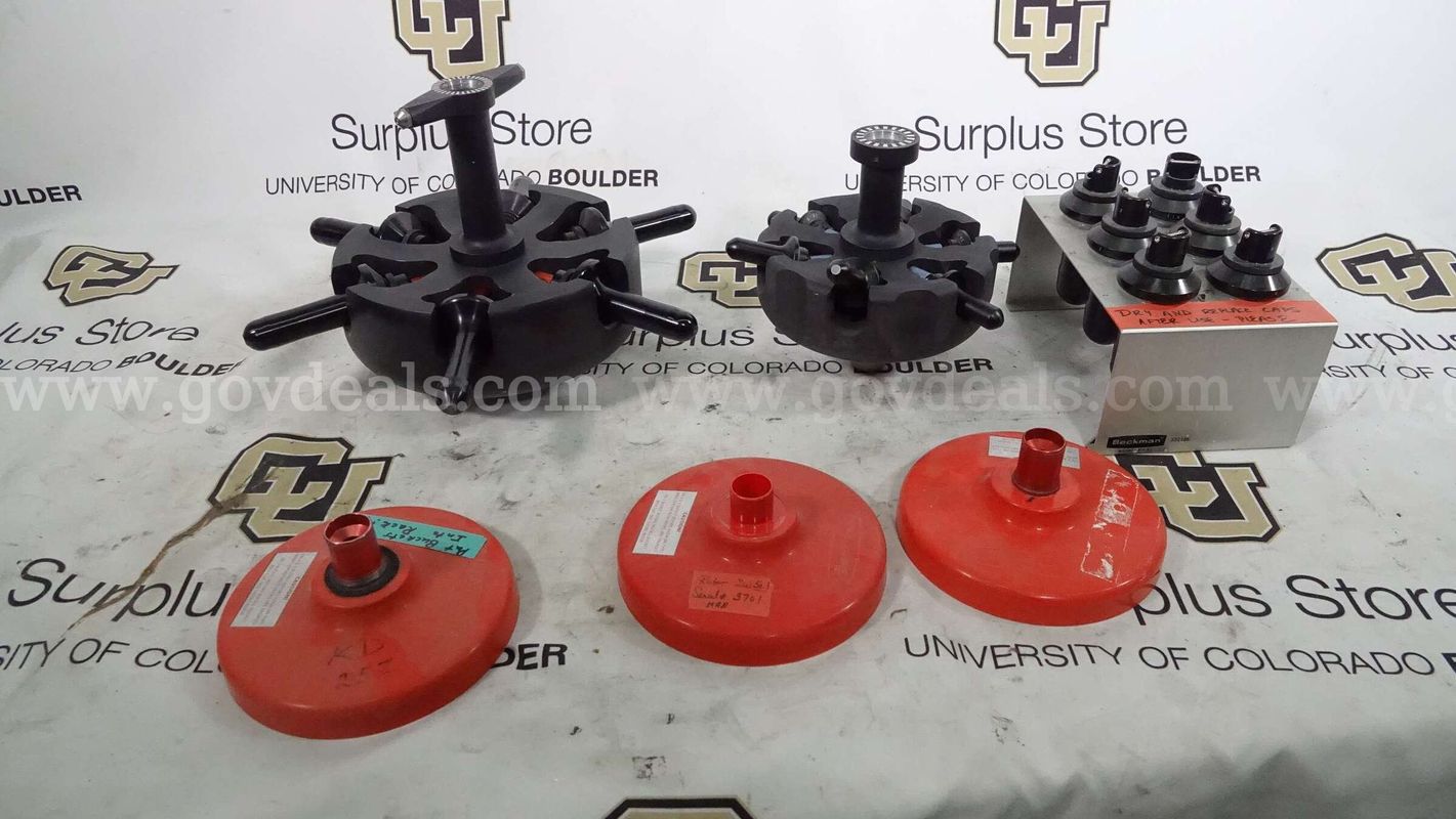 Lot of Rotors with Cells SW27, SW 50.1, Beckman 116.1 Ultra Cell Set,