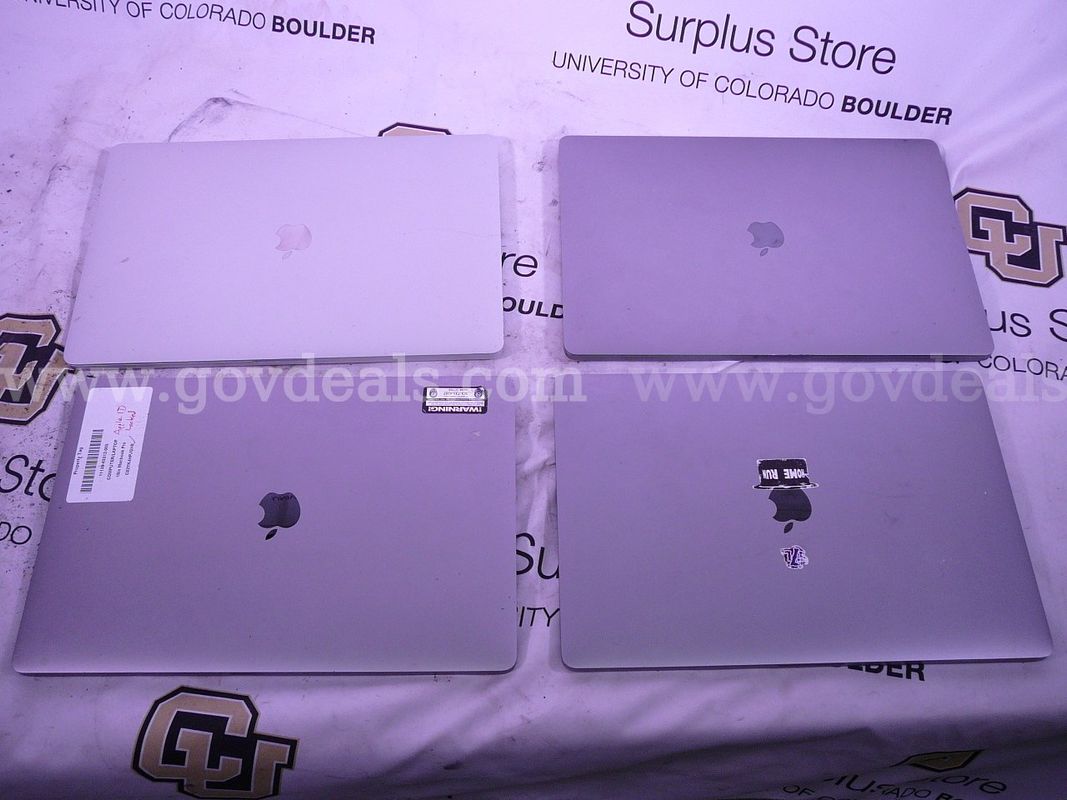 4 16" Apple Macbook Pro Laptop Computers (Apple ID Locked)