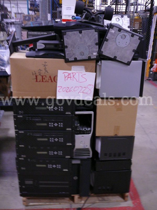 Pallet of Assorted Electronics FOR PARTS - 2026.07.30