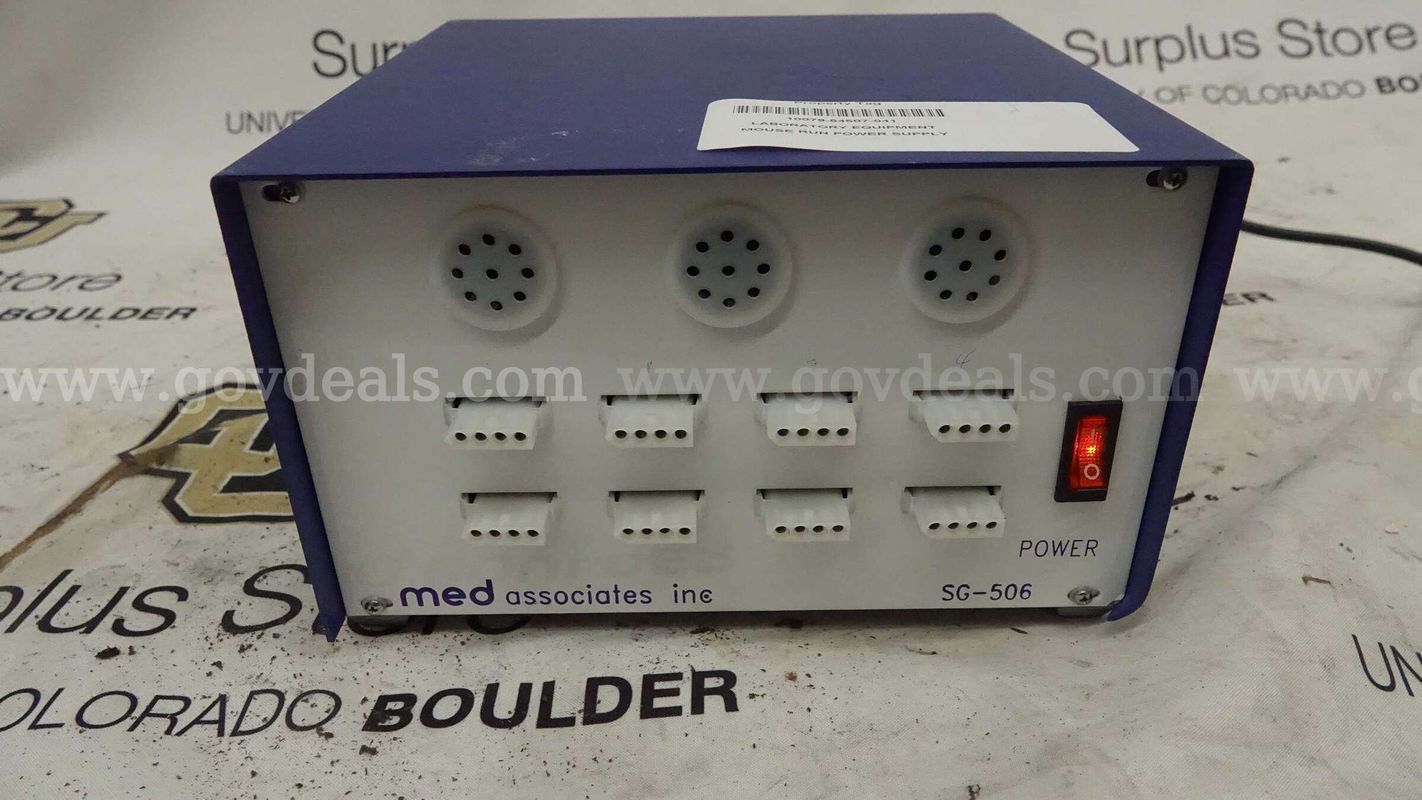 med associates SG-506 Mouse Run Power Supply
