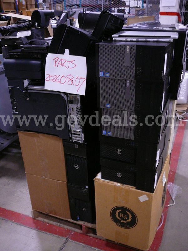 Pallet of Assorted Electronics FOR PARTS - 2026.08.07