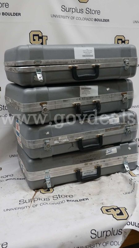 4 Cases of Epply Equipment, Sonic Wind Speed, Coefficient-humidity, KH20 Krypton Hygrometer