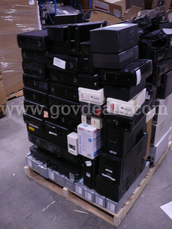 Pallet of Assorted UPS Equipment, Untested/For Parts