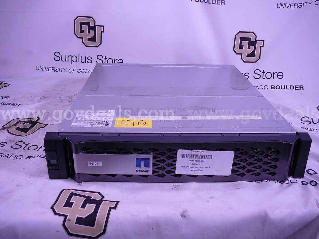 NetApp NAJ-1502 12-Bay Storage Array, 12 x 10TB SAS HDDs included