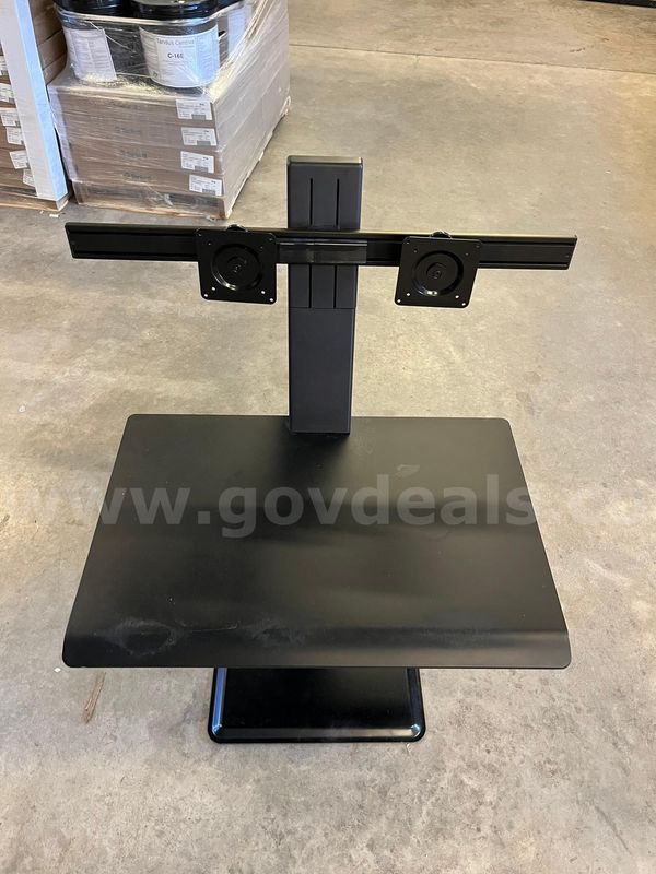Dual Monitor Stand and Desk