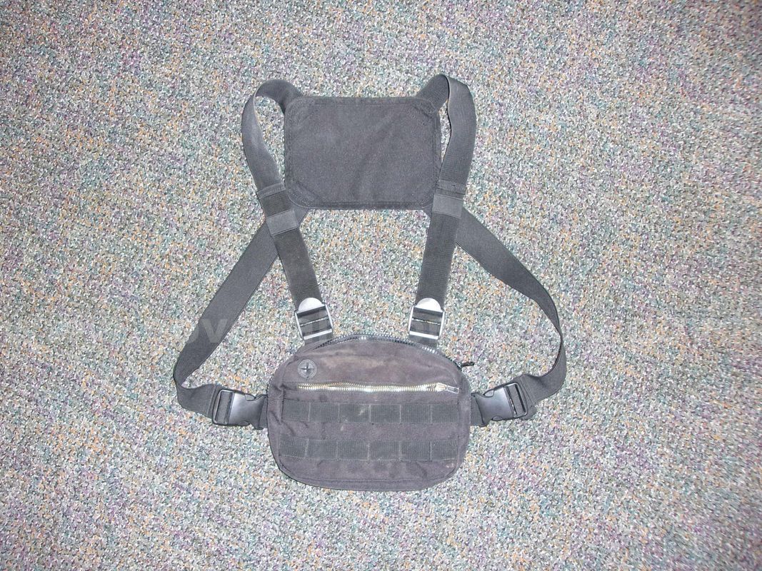 Black Backpack Fannypack