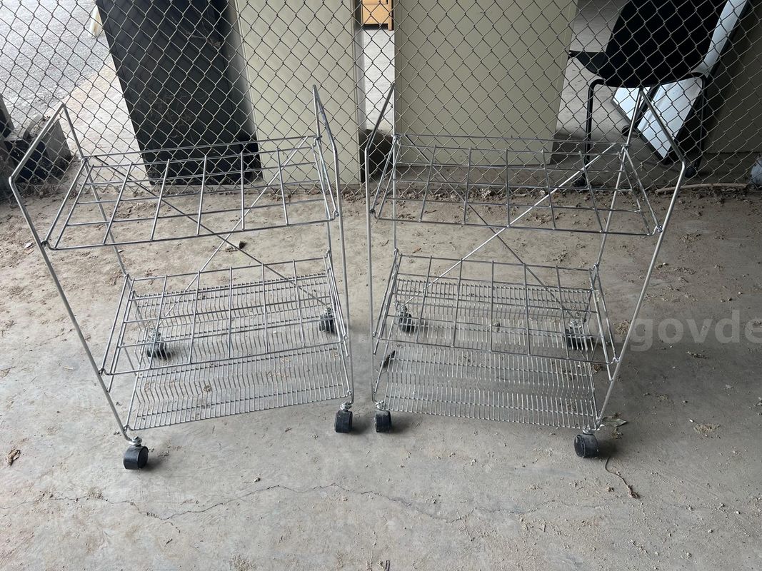 2 Blueprint/Plan Holder Carts