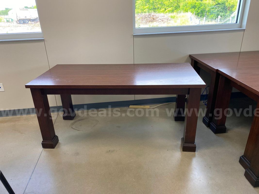 Wooden Tables (Lot of 4)