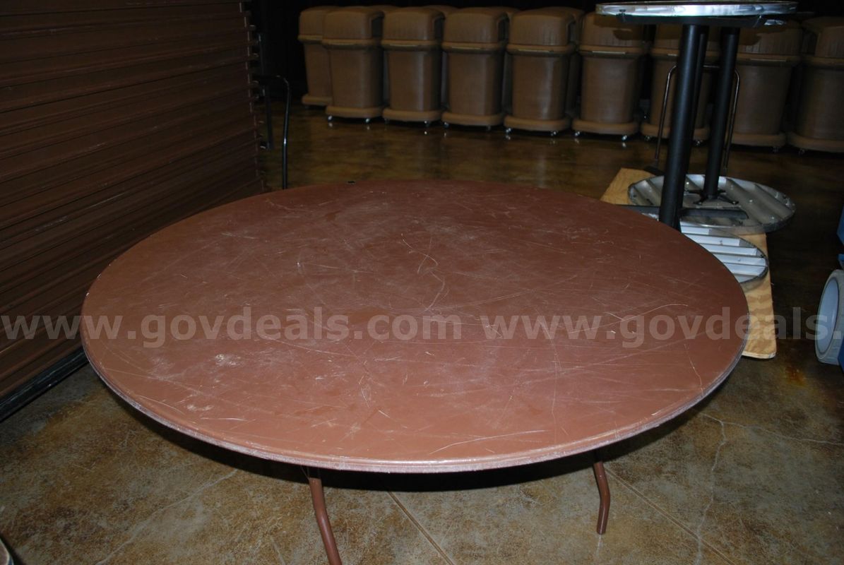 Palmer Snyder Round Banquet Tables (Lot of 5)