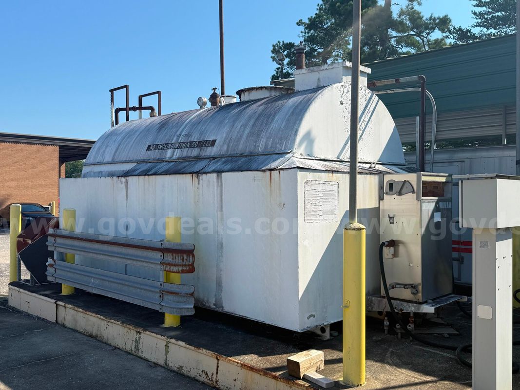 Lot # 4 Decommissioned fuel tank
