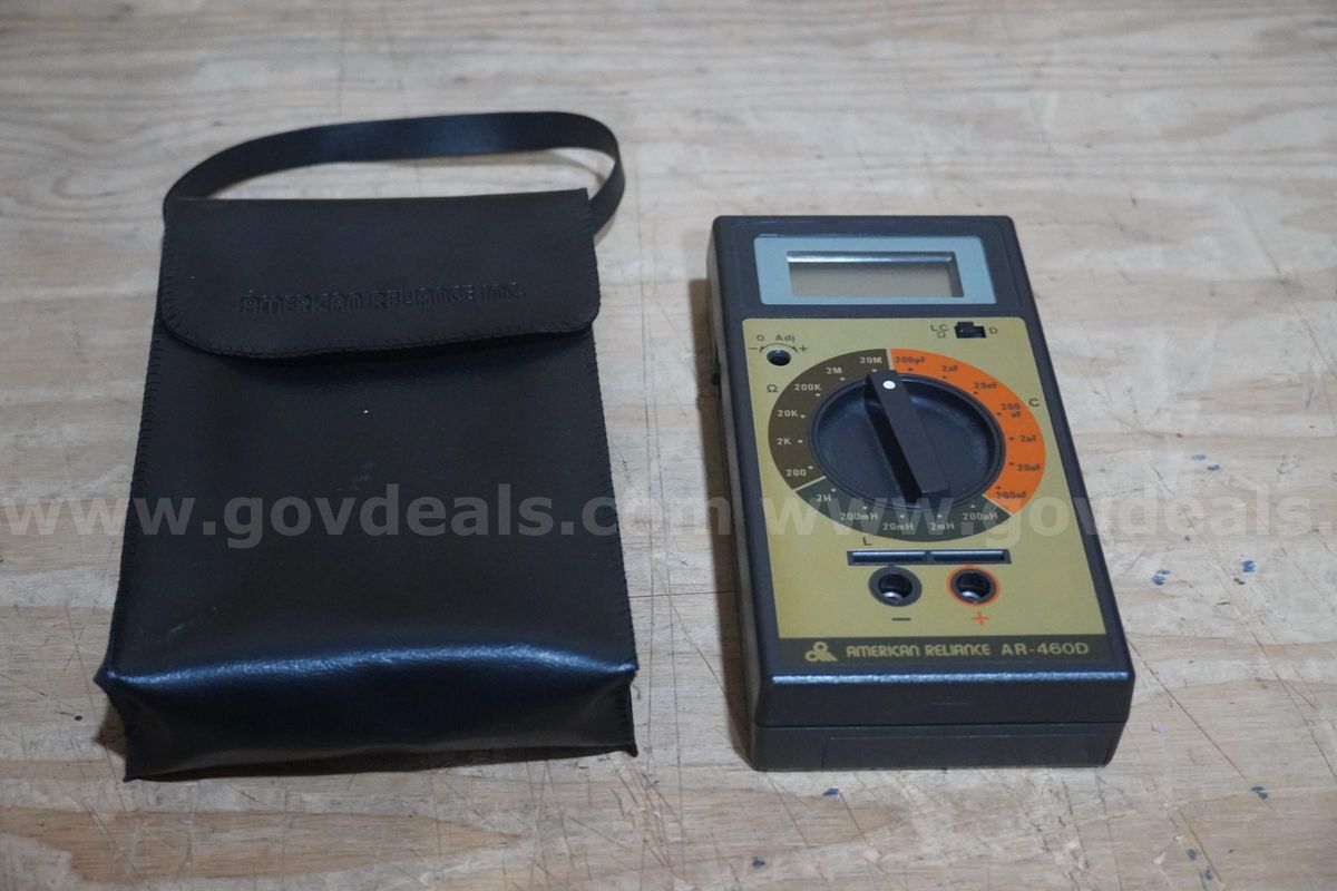 American Reliance AR-460D Meter