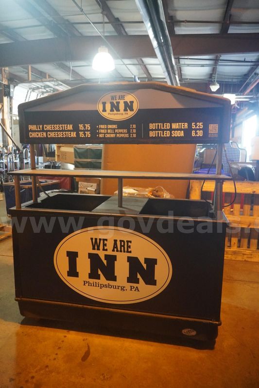 Two bay IRP Beverage Cart