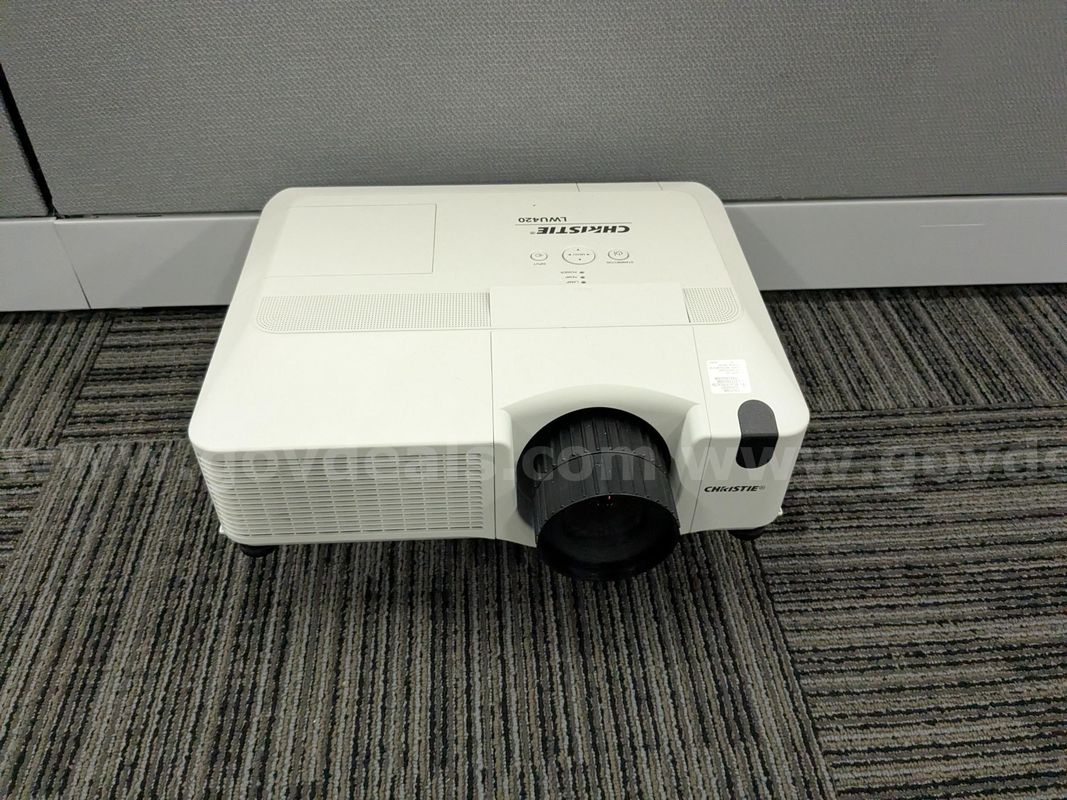 Lot of 1 Christie Projector LWU420