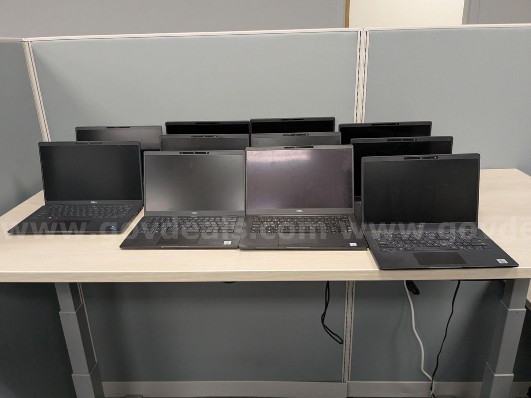 Lot of 11 Latitude Laptops