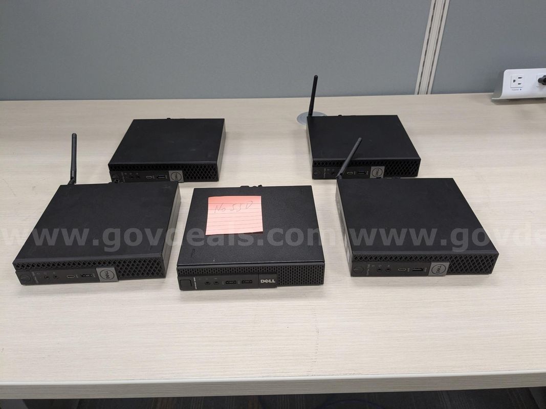 Lot of 5 Optiplex Micros