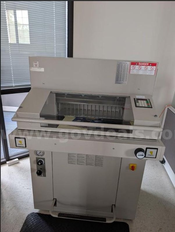 Programmable 21.6" Paper Cutter - Triumph 5550EP