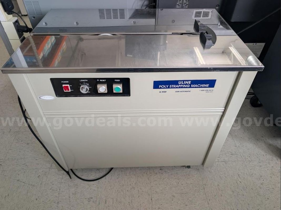 Uline Poly Strapping Machine