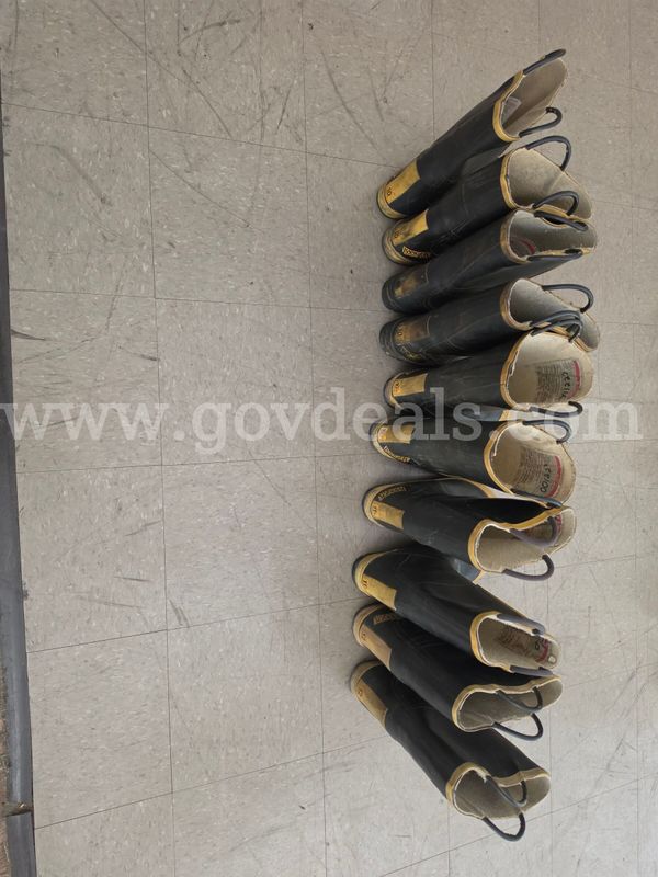 Rubber Structural Firefighting Boots
