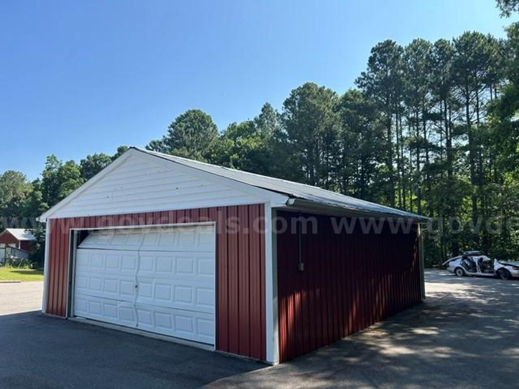 24x28 pole barn garage