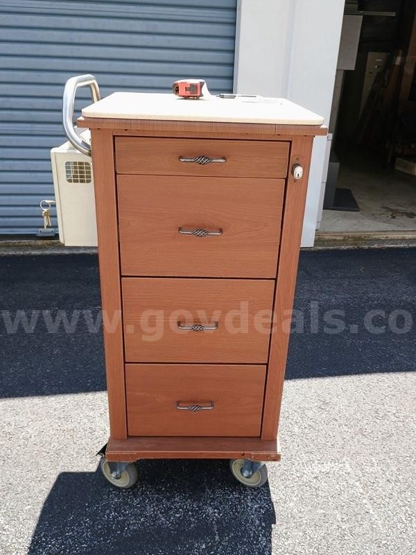 Rolling Medication Cart