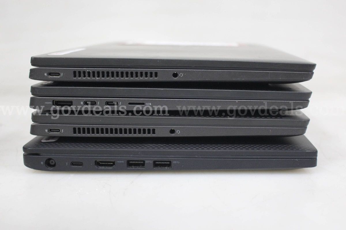 Lot of (4) Dell Latitude Laptops