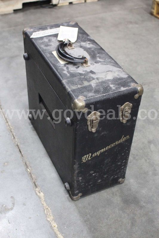 Magnecord PT63-A Tape Recorder + Case