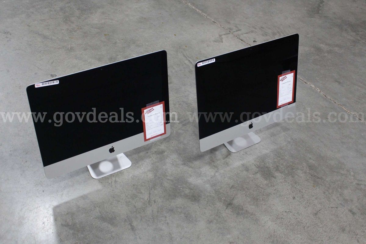 Lot of (2) 2017 Apple iMac All-In-One Computers