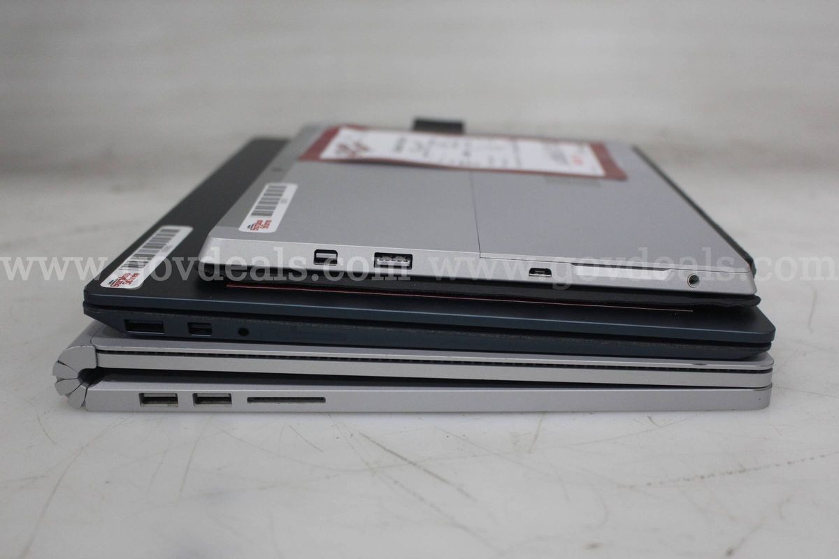 Lot of (3) Microsoft Surface Computers