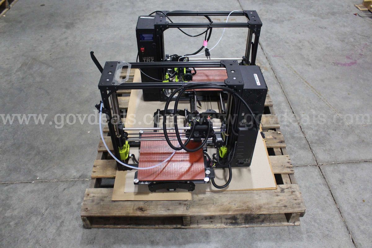 (2) LulzBot Taz 3D Printers