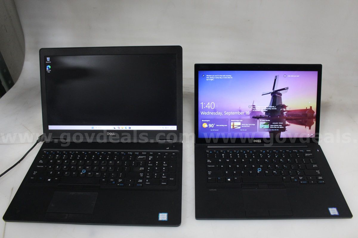 Lot of (2) Dell Laptops