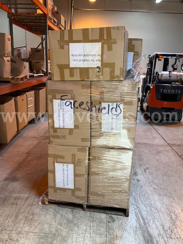 Lot of 13,000 Face Shields - New
